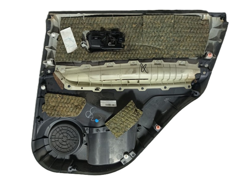 Recambio de guarnecido puerta trasera izquierda para nissan qashqai / qashqai +2 i (j10, nj10, jj10e) 1.6 referencia OEM IAM   