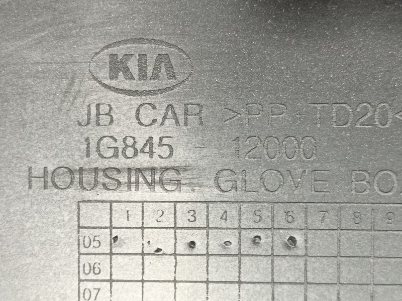 Recambio de guantera para kia rio ii (jb) 1.4 16v referencia OEM IAM   
