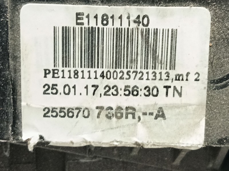 Recambio de mando multifuncion para dacia dokker access referencia OEM IAM   