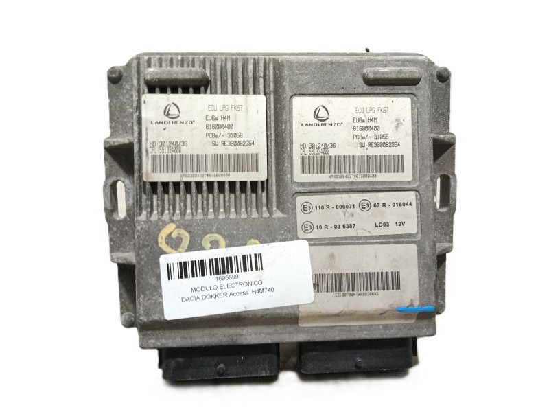 Recambio de modulo electronico para dacia dokker access referencia OEM IAM  616000400 