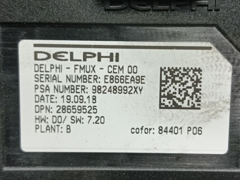 Recambio de pantalla multifuncion para citroën grand c4 spacetourer (3a_, 3e_) 1.2 puretech 130 referencia OEM IAM   