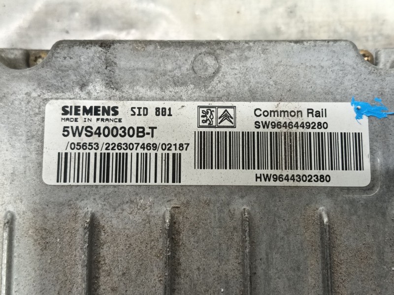 Recambio de centralita motor uce para peugeot 307 break / sw (s1) sw referencia OEM IAM   