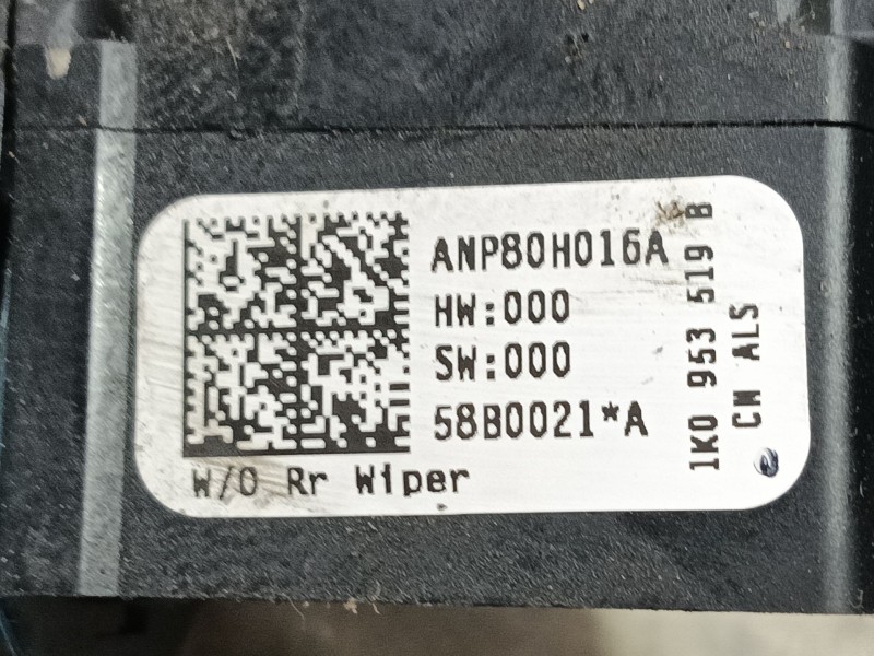 Recambio de mando limpia para volkswagen caddy ka/kb (2k) furg. referencia OEM IAM   