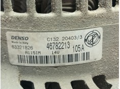 Recambio de alternador para fiat stilo (192) 1.9 jtd 80 referencia OEM IAM    2