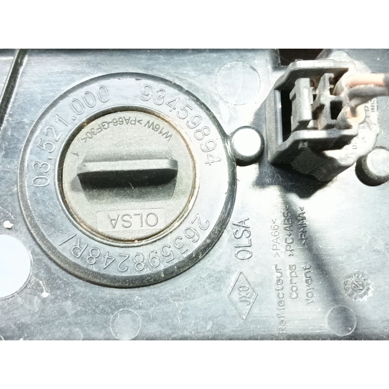 Recambio de puntera paragolpes trasera izquierda para fiat talento furgoneta (296_) 1.6 d referencia OEM IAM   