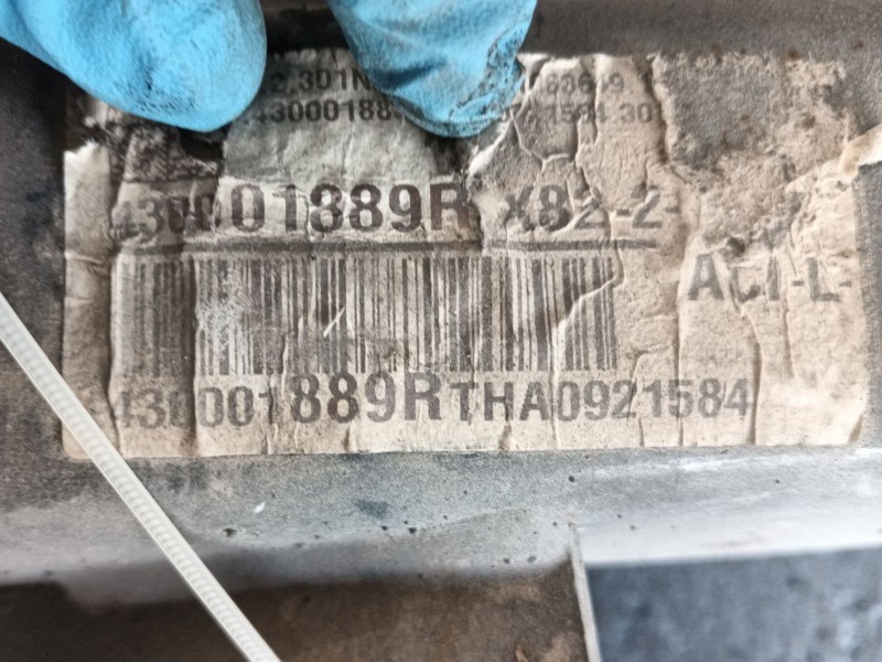 Recambio de puente trasero para fiat talento furgoneta (296_) 1.6 d referencia OEM IAM   