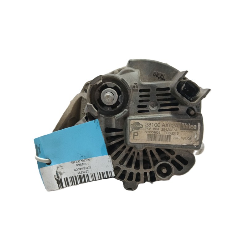 Recambio de alternador para nissan micra (k12e) acenta referencia OEM IAM   