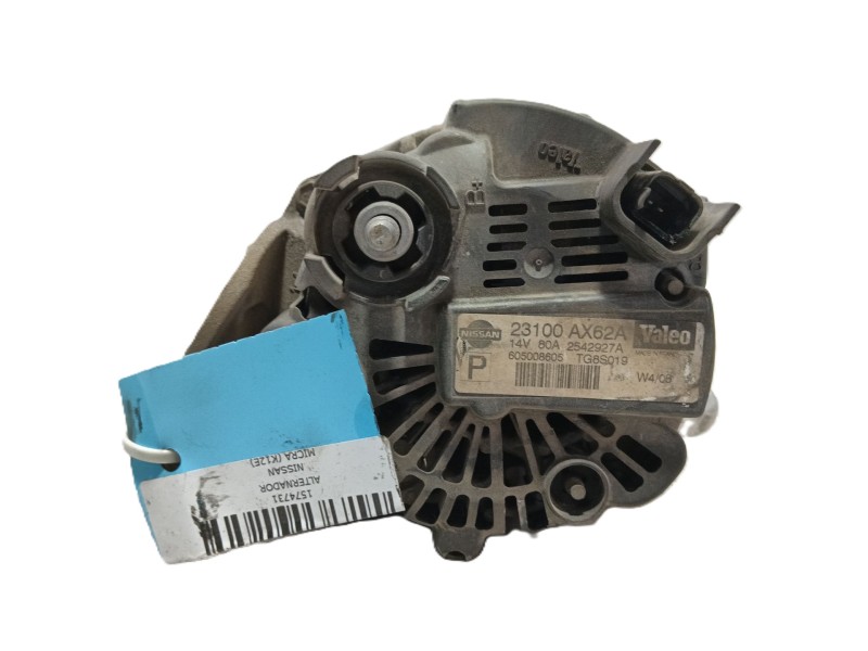 Recambio de alternador para nissan micra (k12e) acenta referencia OEM IAM   