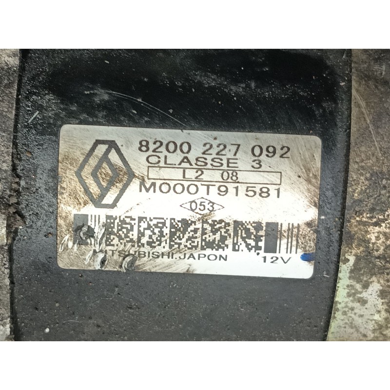 Recambio de motor arranque para renault clio ii (bb_, cb_) 1.5 dci (b/cb07) referencia OEM IAM   