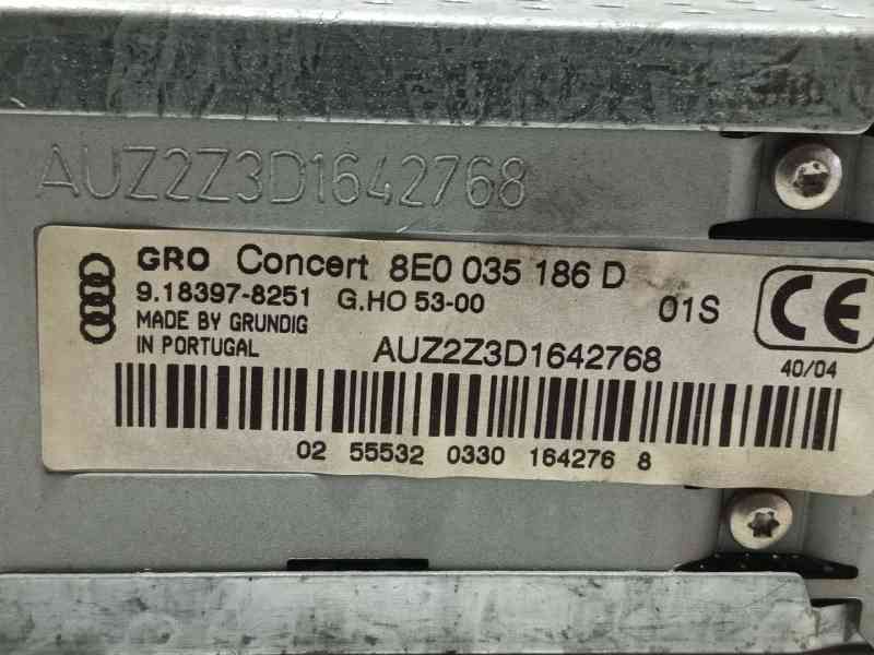 Recambio de sistema audio / radio cd para audi a4 berlina (8e) 1.9 tdi (96kw) referencia OEM IAM   