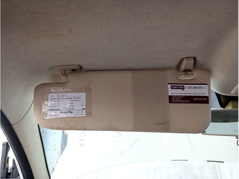 Recambio de parasol izquierdo para fiat 500 (312_) 1.2 (312axa1a) referencia OEM IAM   