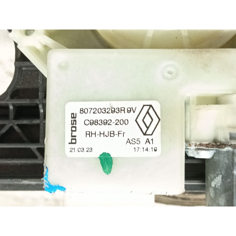 Recambio de elevalunas delantero derecho para renault captur ii referencia OEM IAM  ELECTRICO 