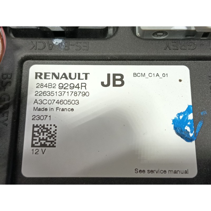 Recambio de modulo electronico para renault captur ii referencia OEM IAM   