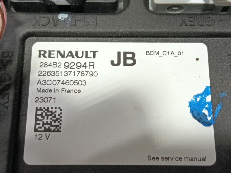Recambio de modulo electronico para renault captur ii referencia OEM IAM   