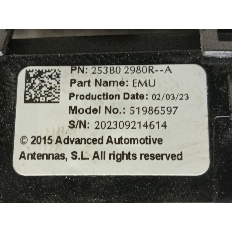 Recambio de luz interior para renault captur ii referencia OEM IAM   