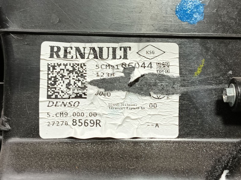 Recambio de calefaccion entera normal para renault captur ii referencia OEM IAM   