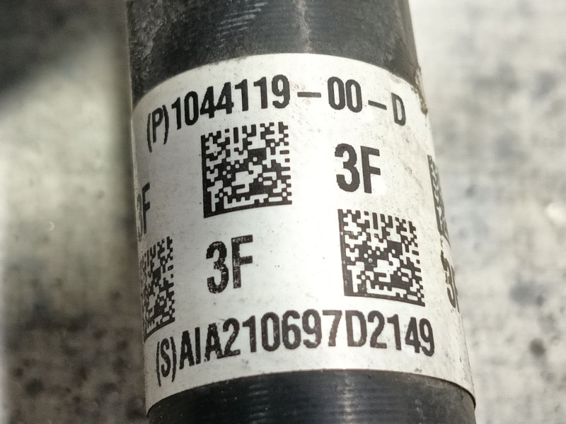 Recambio de transmision delantera izquierda para tesla model 3 (5yj3) ev awd referencia OEM IAM   