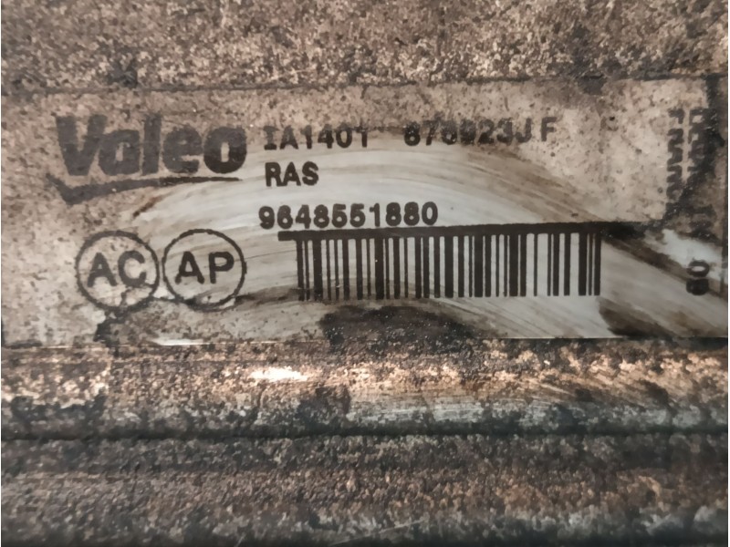 Recambio de intercooler para peugeot 307 (3a/c) 1.6 hdi 110 referencia OEM IAM  9648551880 