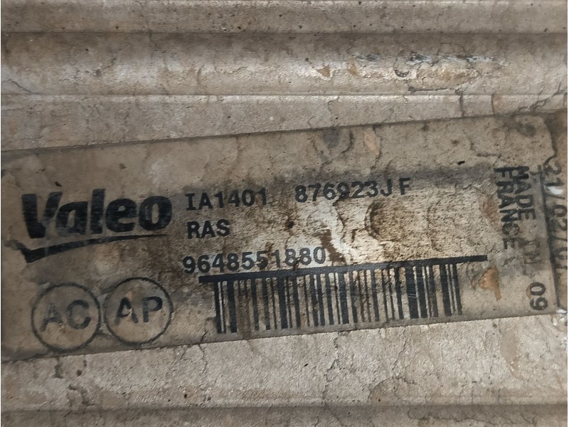 Recambio de intercooler para citroën c4 i (lc_) 1.6 hdi referencia OEM IAM  9648551880 