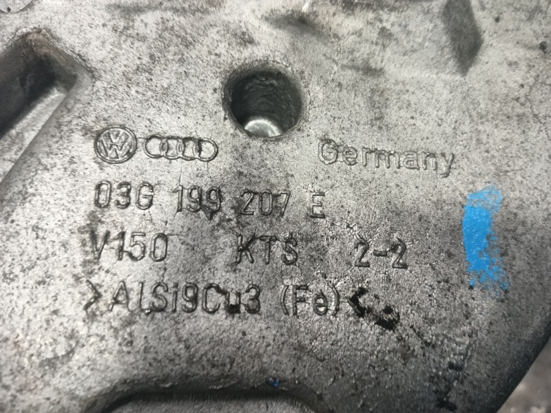 Recambio de soporte motor para volkswagen passat berlina (3c2) advance referencia OEM IAM 03G199207E  