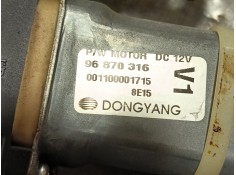 Recambio de elevalunas delantero izquierdo para chevrolet aveo / kalos sedán (t250, t255) 1.4 referencia OEM IAM  96870316  2