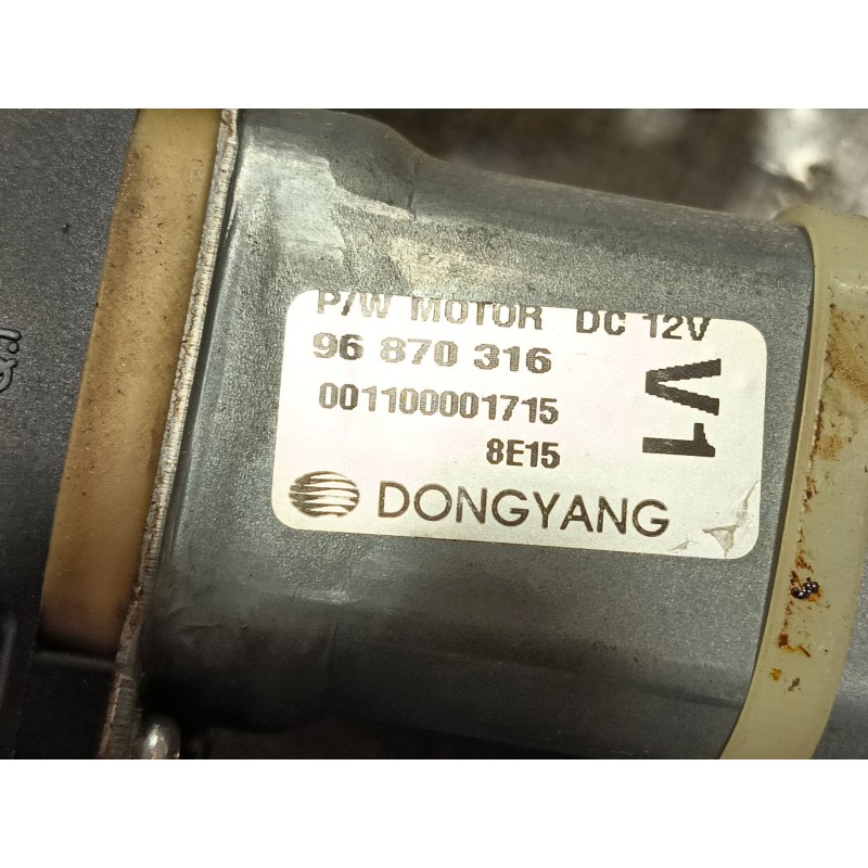 Recambio de elevalunas delantero izquierdo para chevrolet aveo / kalos sedán (t250, t255) 1.4 referencia OEM IAM   