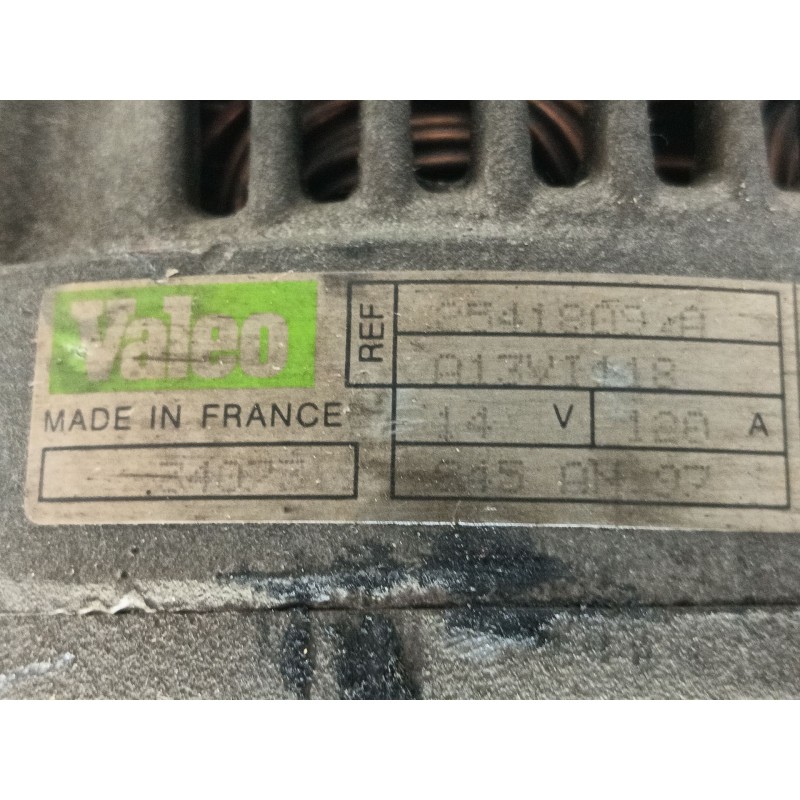 Recambio de alternador para renault laguna (b56) 2.0 16v rti (b56d) referencia OEM IAM  2541809A 