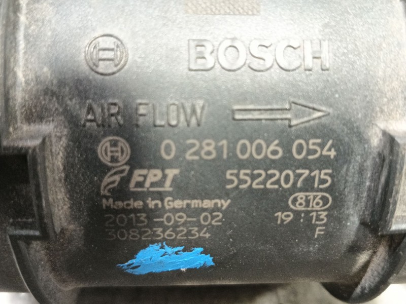 Recambio de caudalimetro para peugeot bipper (aa_) 1.3 hdi 75 referencia OEM IAM  0281006054 