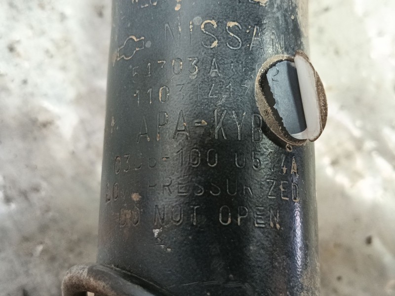 Recambio de amortiguador delantero izquierdo para nissan micra (k12e) acenta referencia OEM IAM   