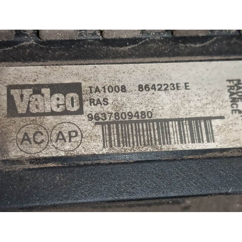 Recambio de intercooler para peugeot 607 (s1) pack referencia OEM IAM  9637809480 