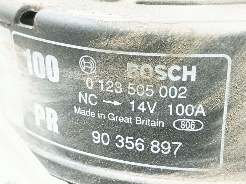 Recambio de alternador para opel vectra b berlina 1.6 16v referencia OEM IAM   