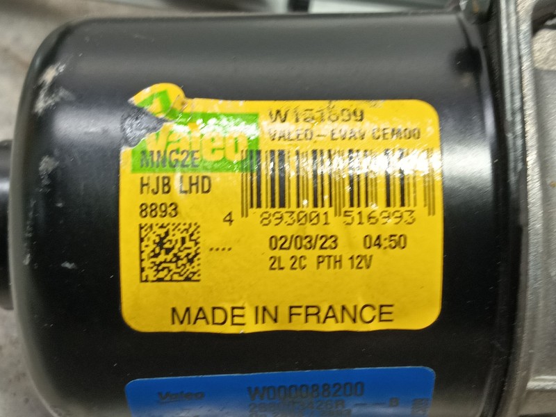 Recambio de motor limpia delantero para renault captur ii referencia OEM IAM  288003426RB 