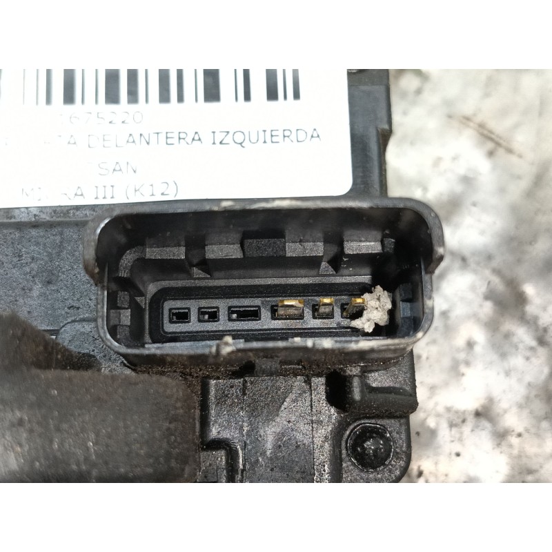 Recambio de cerradura puerta delantera izquierda para nissan micra iii (k12) 1.2 16v referencia OEM IAM   