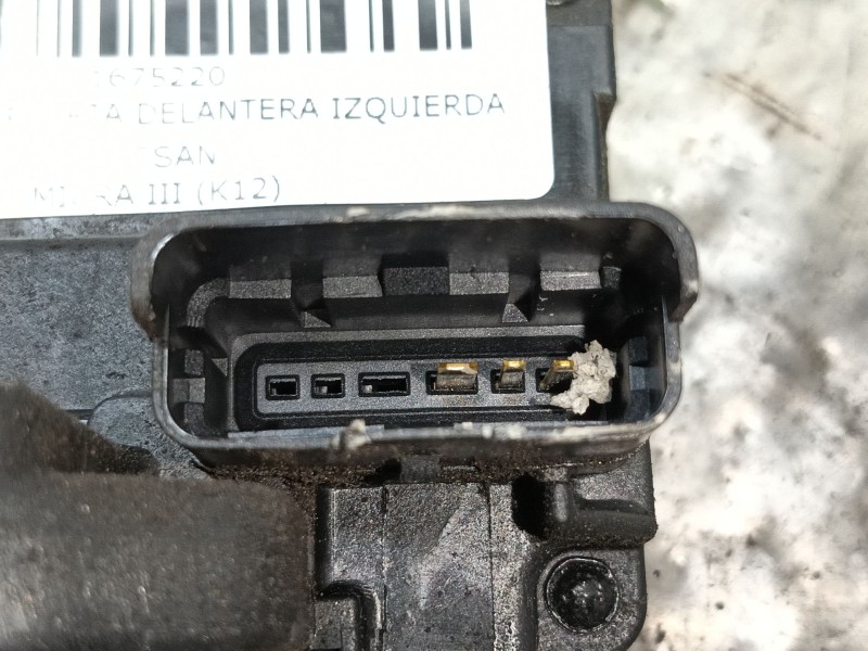 Recambio de cerradura puerta delantera izquierda para nissan micra iii (k12) 1.2 16v referencia OEM IAM   