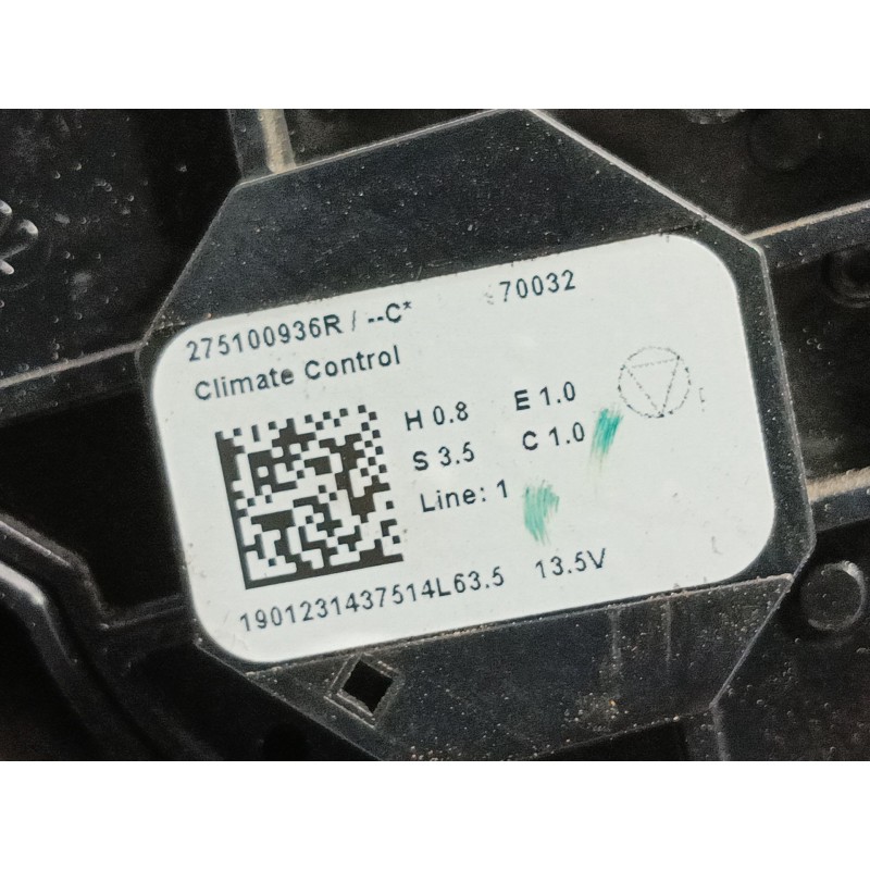 Recambio de mando calefaccion / aire acondicionado para renault captur ii referencia OEM IAM   