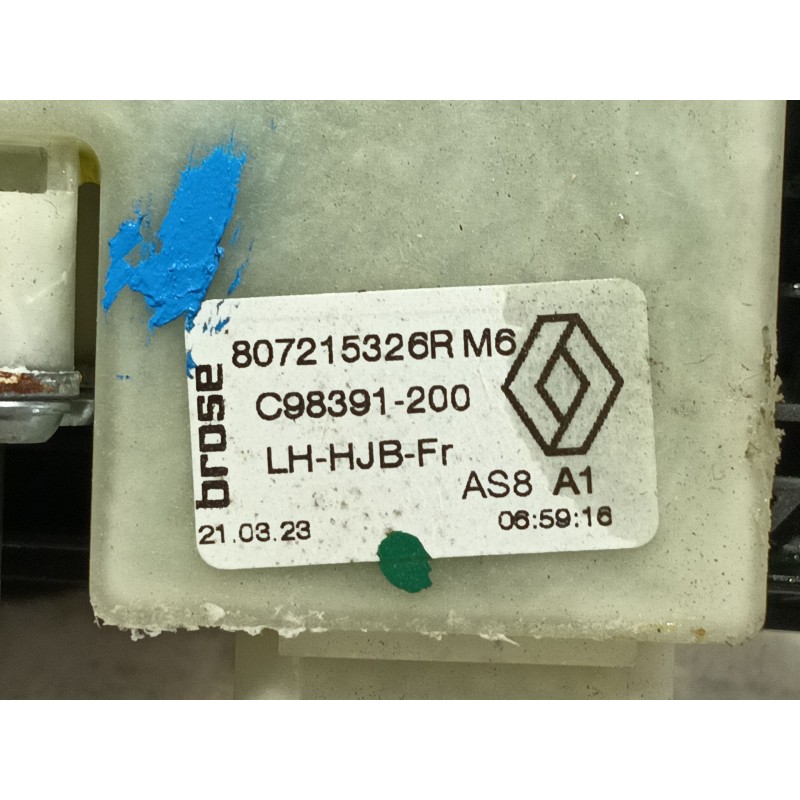 Recambio de elevalunas delantero izquierdo para renault captur ii referencia OEM IAM  ELECTRICO 