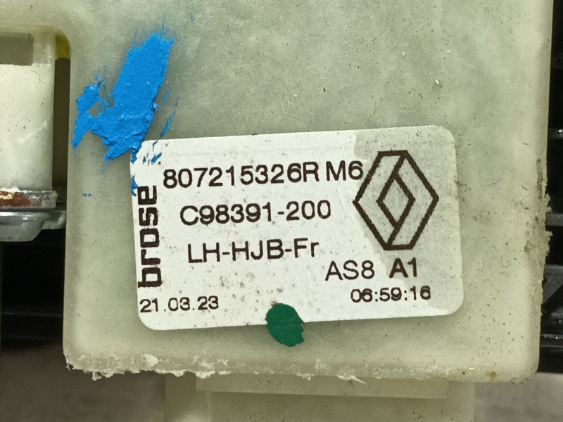 Recambio de elevalunas delantero izquierdo para renault captur ii referencia OEM IAM  ELECTRICO 