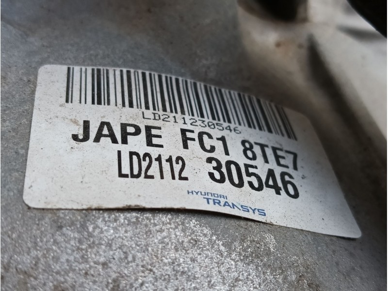 Recambio de caja cambios para kia picanto iii (ja) 1.0 referencia OEM IAM  8TE7LD 