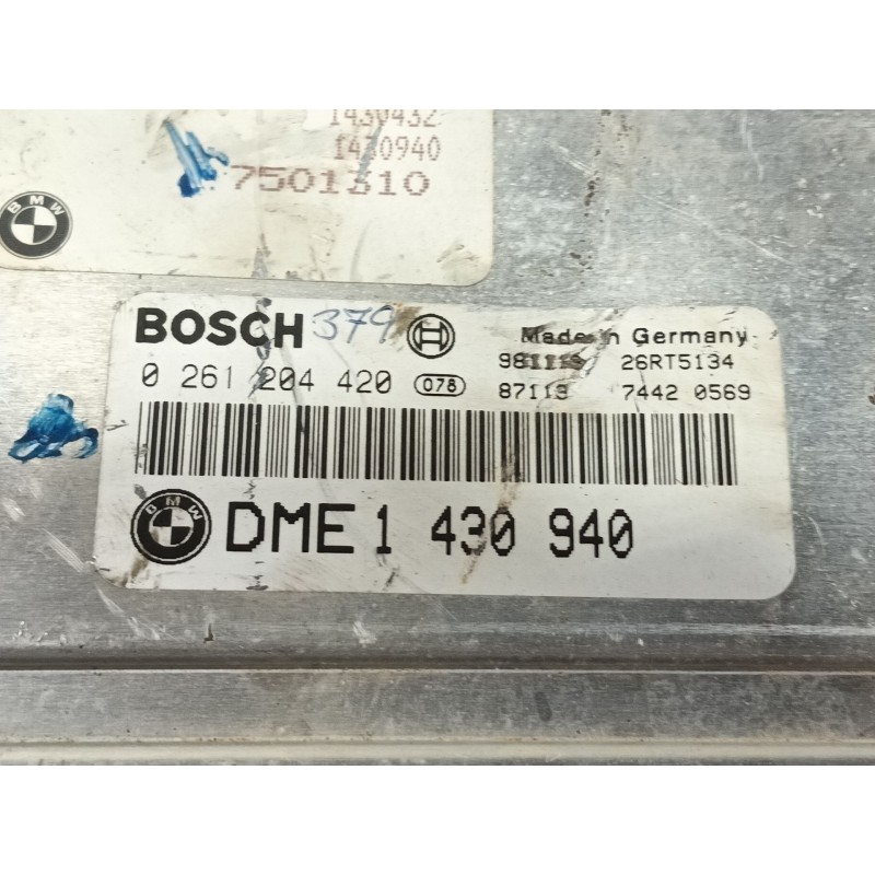 Recambio de centralita motor uce para bmw serie 3 berlina (e46) 316i referencia OEM IAM 0261204420  