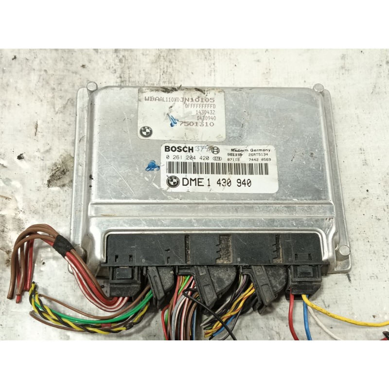 Recambio de centralita motor uce para bmw serie 3 berlina (e46) 316i referencia OEM IAM 0261204420  