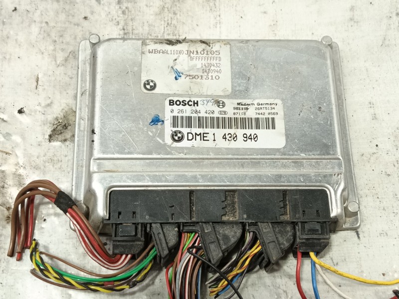 Recambio de centralita motor uce para bmw serie 3 berlina (e46) 316i referencia OEM IAM 0261204420  