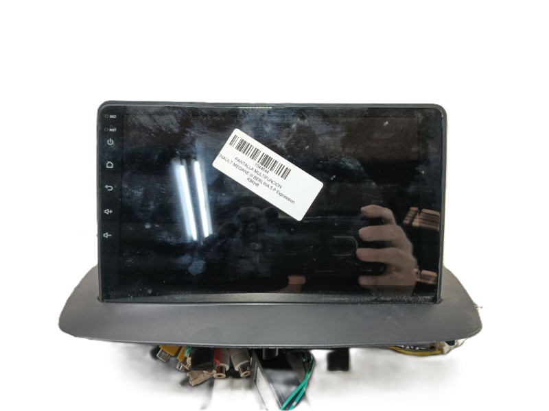 Recambio de pantalla multifuncion para renault megane iii berlina 5 p expression referencia OEM IAM   