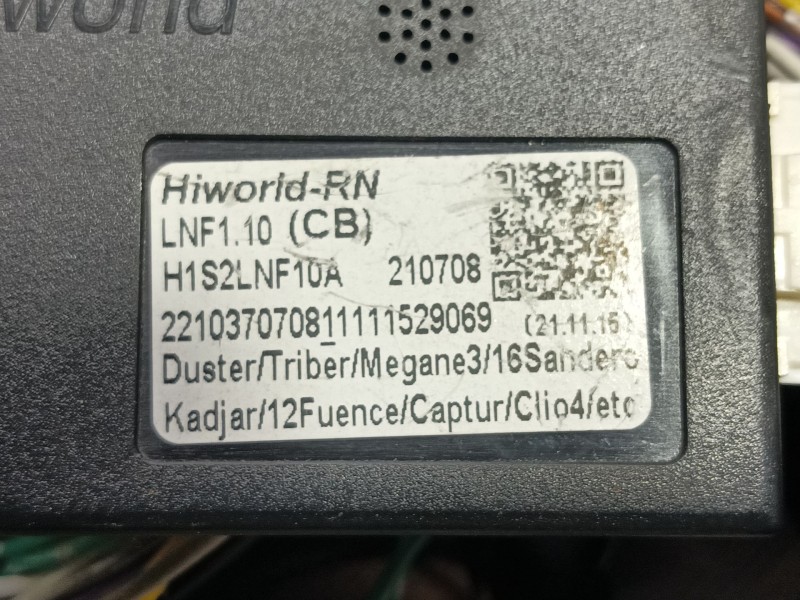 Recambio de pantalla multifuncion para renault megane iii berlina 5 p expression referencia OEM IAM   