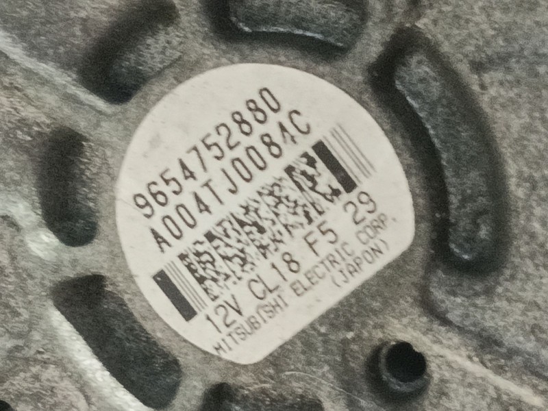 Recambio de alternador para peugeot 407 st sport referencia OEM IAM   