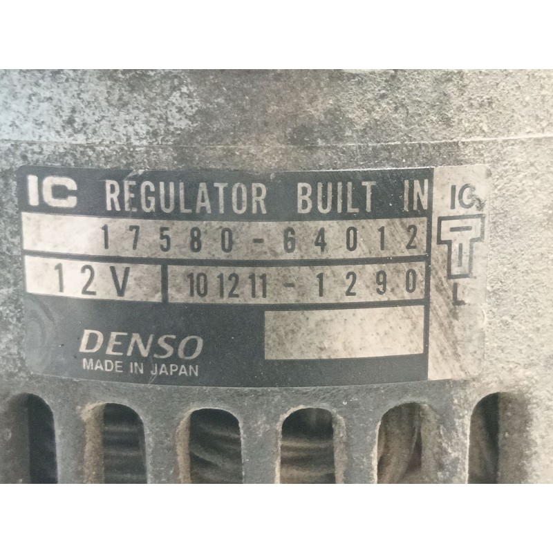 Recambio de alternador para aixam 400 402 referencia OEM IAM   