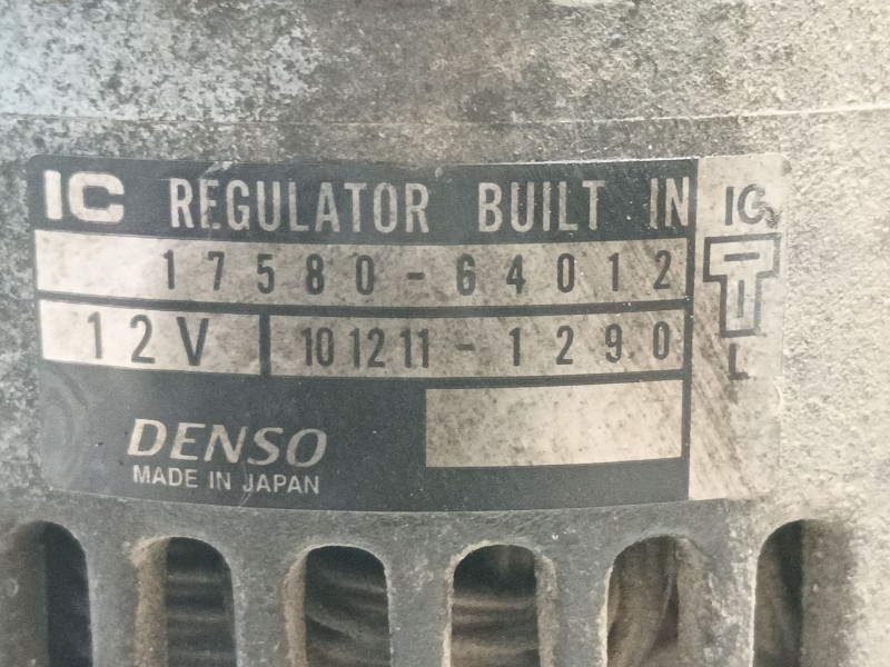 Recambio de alternador para aixam 400 402 referencia OEM IAM   