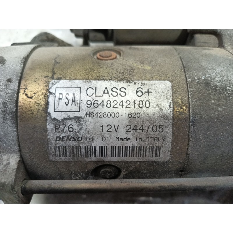 Recambio de motor arranque para peugeot 407 st sport referencia OEM IAM   