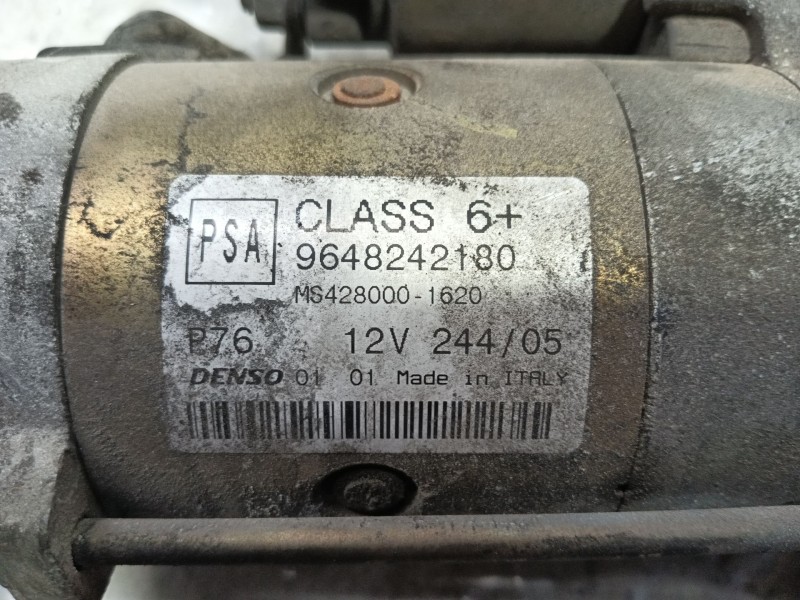 Recambio de motor arranque para peugeot 407 st sport referencia OEM IAM   