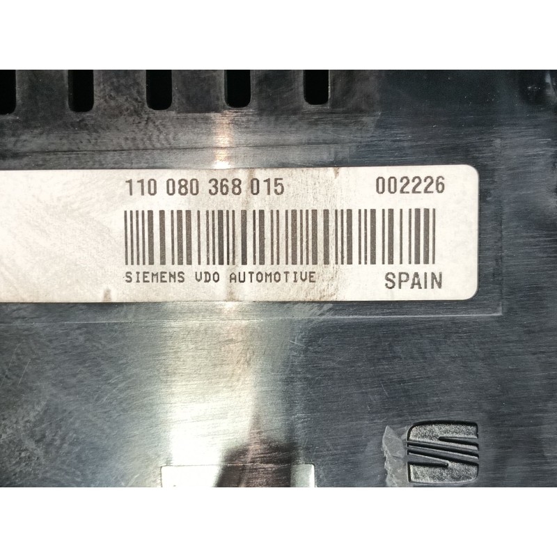 Recambio de cuadro instrumentos para seat leon (1p1) 1.9 tdi referencia OEM IAM   