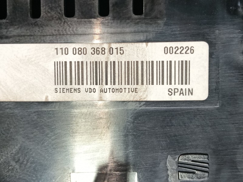 Recambio de cuadro instrumentos para seat leon (1p1) 1.9 tdi referencia OEM IAM   